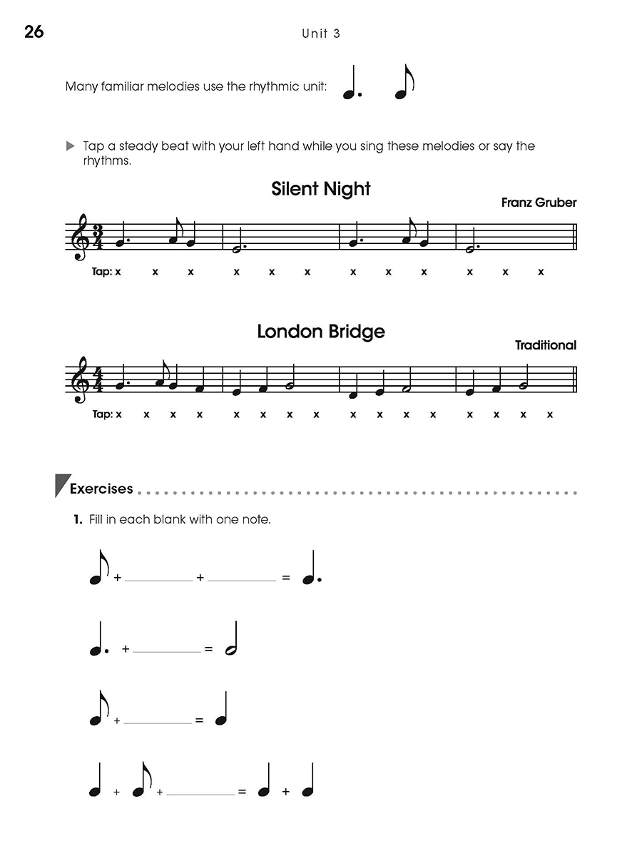 Celebrate Theory Preparatory Sample Page 1